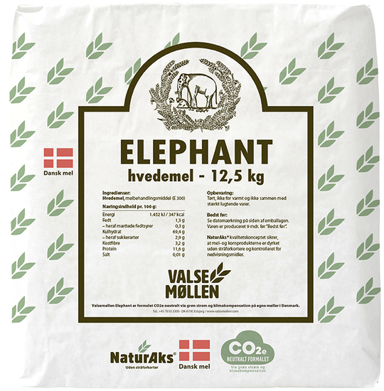 Dansk Elephant Hvedemel NaturAks